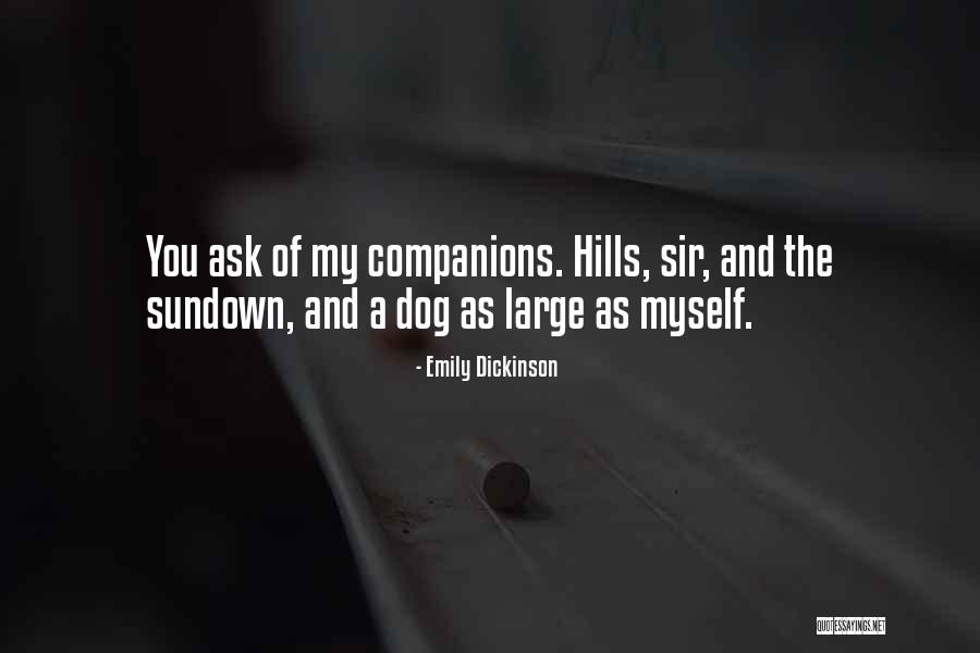 Sundown Quotes By Emily Dickinson Sundown Quotes By Emily Dickinson