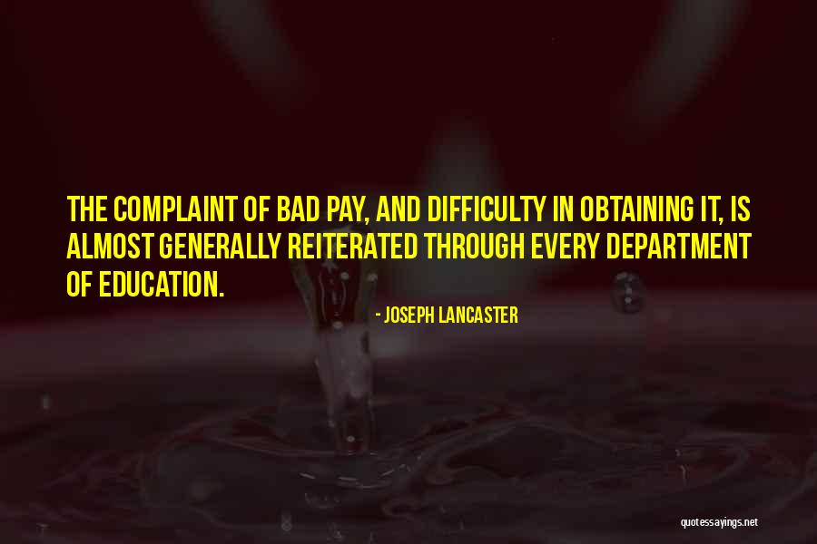 Suneel Kumar Quotes By Joseph Lancaster Suneel Kumar Quotes By Joseph Lancaster