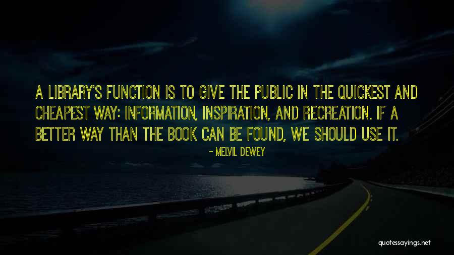 Sunet Quotes By Melvil Dewey Sunet Quotes By Melvil Dewey