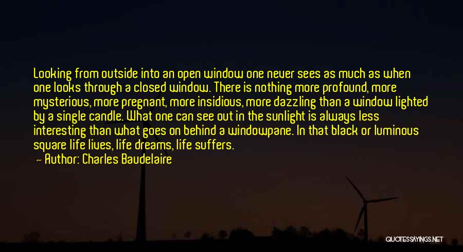 Sunlight Window Quotes By Charles Baudelaire