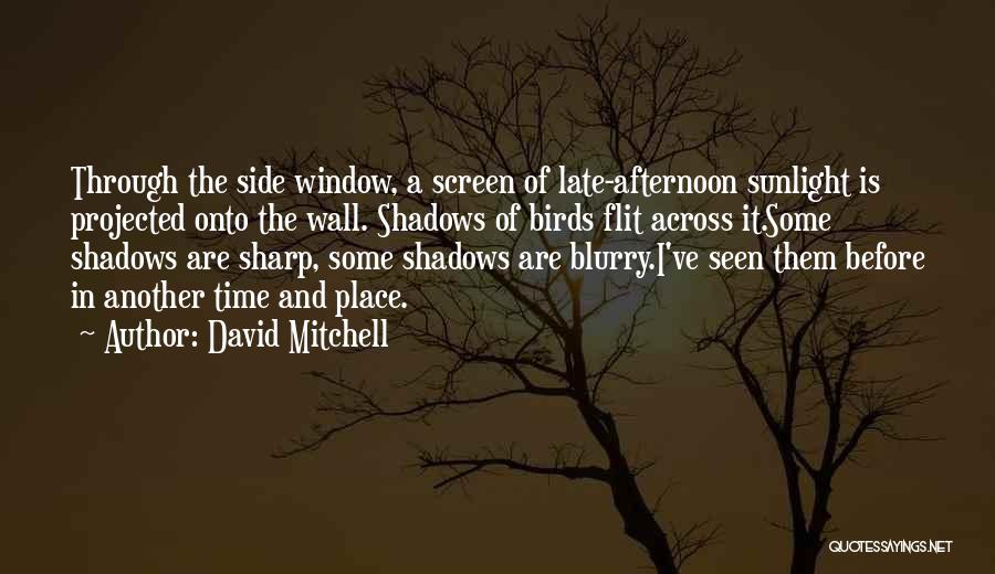 Sunlight Window Quotes By David Mitchell