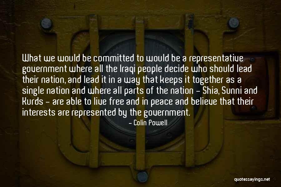 Sunni And Shia Quotes By Colin Powell Sunni And Shia Quotes By Colin Powell