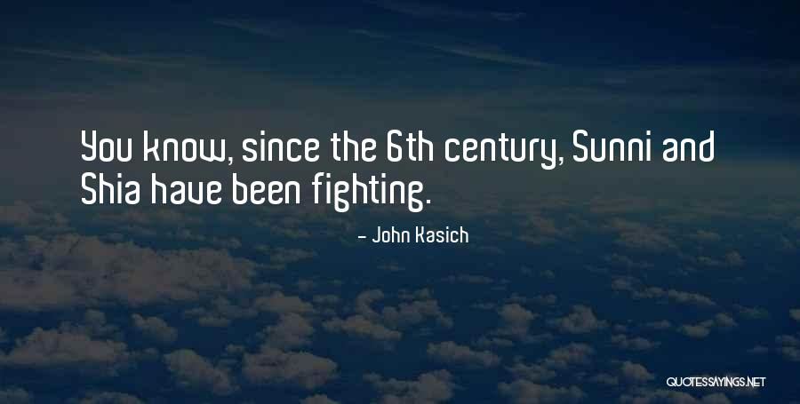 Sunni And Shia Quotes By John Kasich Sunni And Shia Quotes By John Kasich