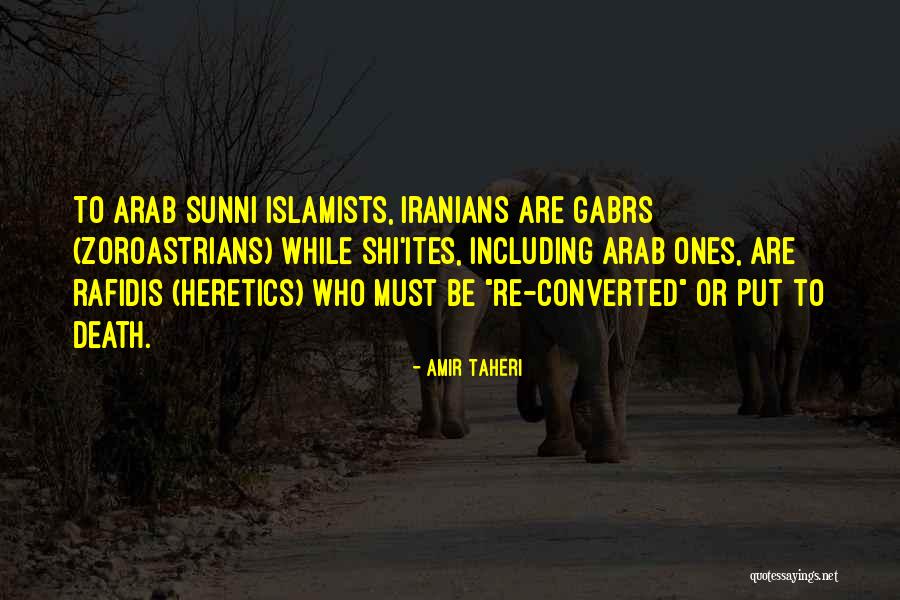 Sunni Quotes By Amir Taheri