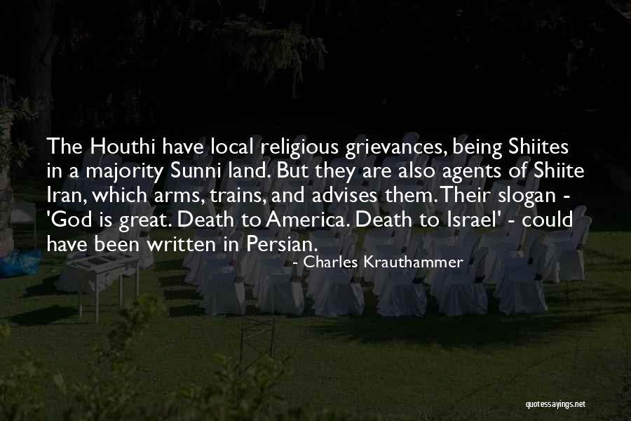 Sunni Quotes By Charles Krauthammer Sunni Quotes By Charles Krauthammer