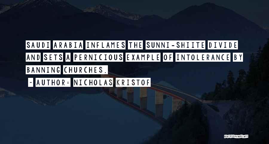 Sunni Quotes By Nicholas Kristof