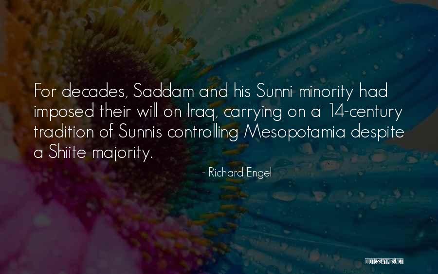 Sunni Quotes By Richard Engel