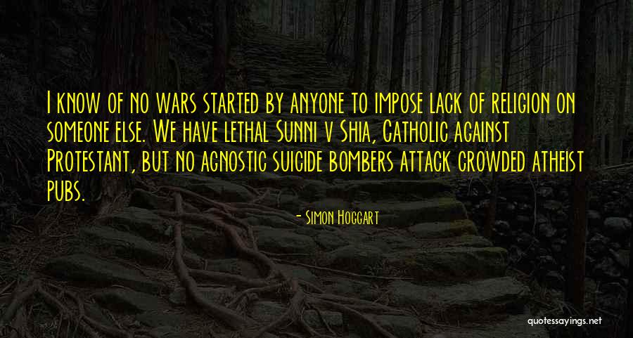 Sunni Quotes By Simon Hoggart