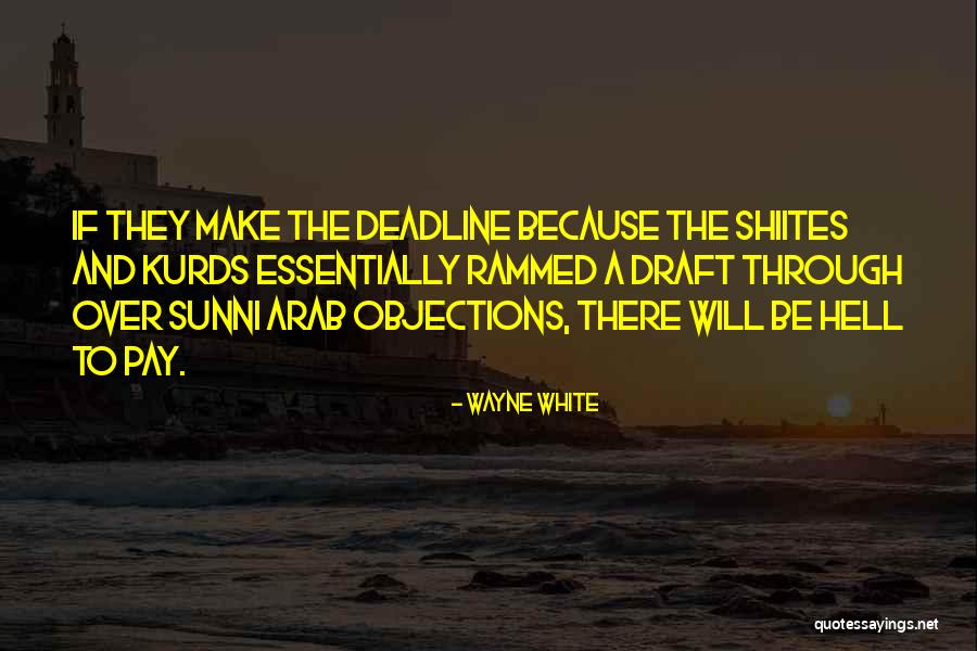 Sunni Quotes By Wayne White