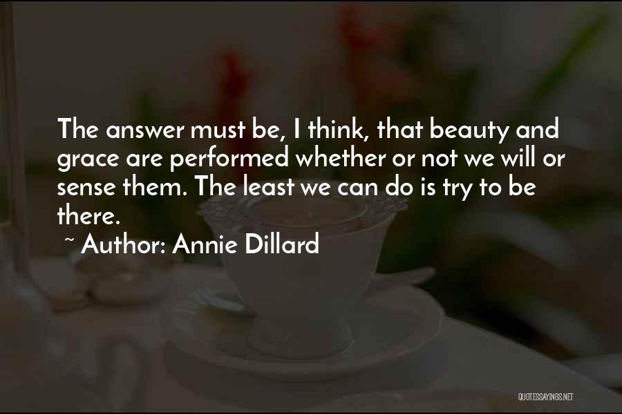Sunnibuses Quotes By Annie Dillard