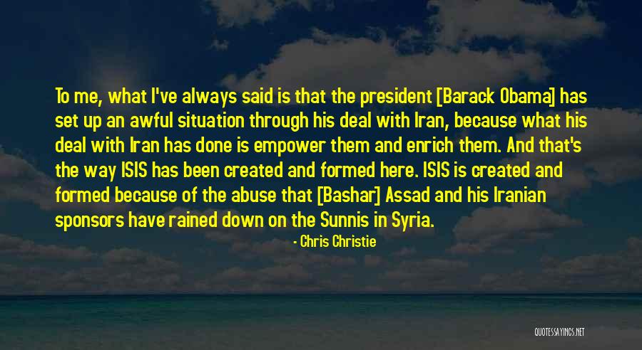 Sunnis Quotes By Chris Christie Sunnis Quotes By Chris Christie