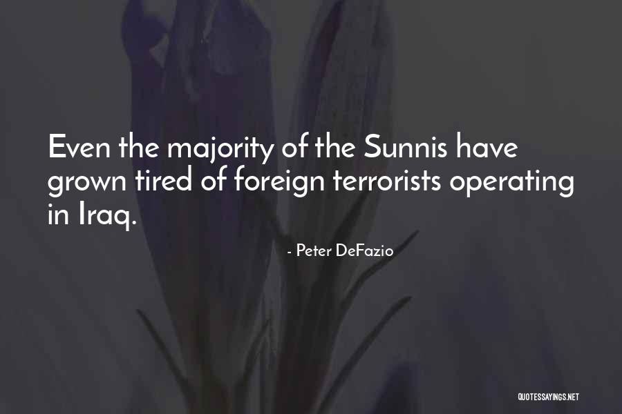 Sunnis Quotes By Peter DeFazio Sunnis Quotes By Peter DeFazio