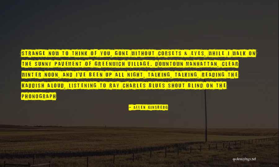 Sunny Winter Quotes By Allen Ginsberg Sunny Winter Quotes By Allen Ginsberg