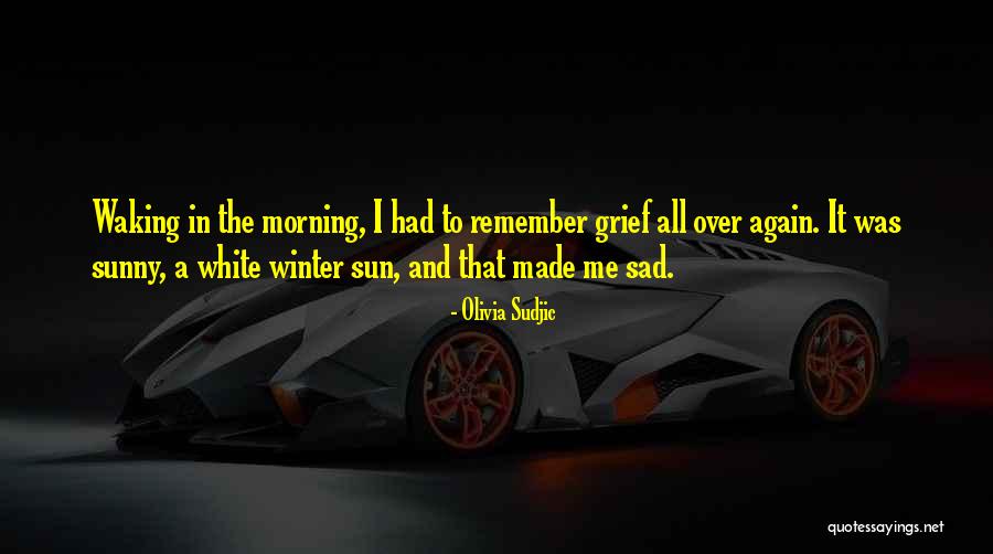 Sunny Winter Quotes By Olivia Sudjic Sunny Winter Quotes By Olivia Sudjic
