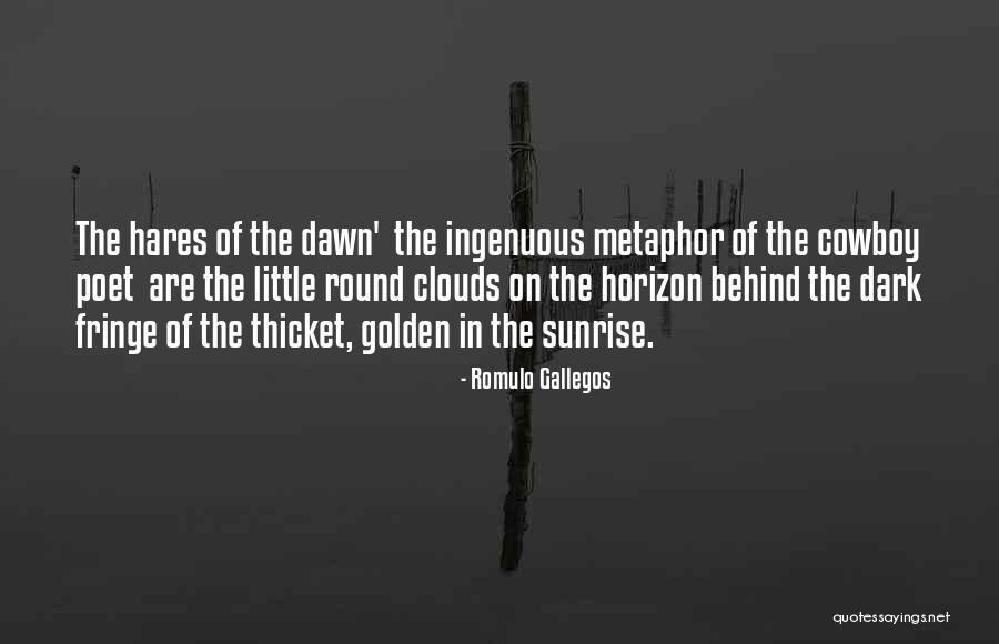 Sunrise And Clouds Quotes By Romulo Gallegos Sunrise And Clouds Quotes By Romulo Gallegos