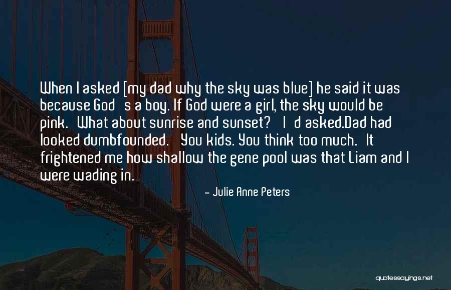 Sunrise And God Quotes By Julie Anne Peters