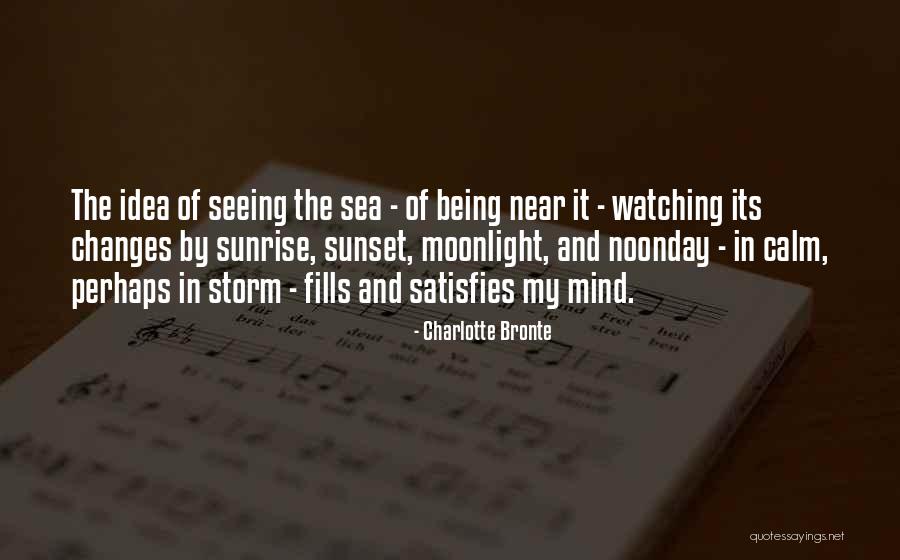 Sunrise On The Ocean Quotes By Charlotte Bronte