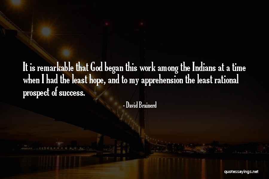 Sunrise Our Last Night Quotes By David Brainerd