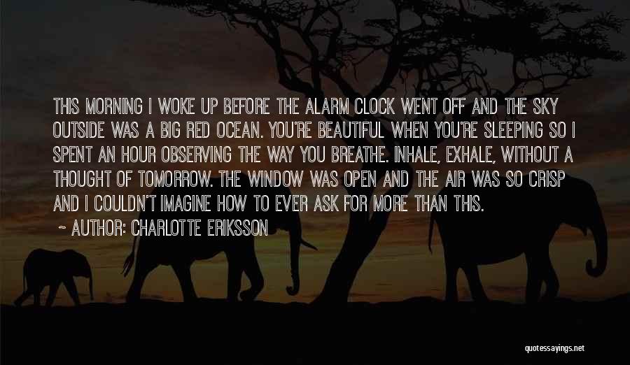 Sunrise Over The Ocean Quotes By Charlotte Eriksson