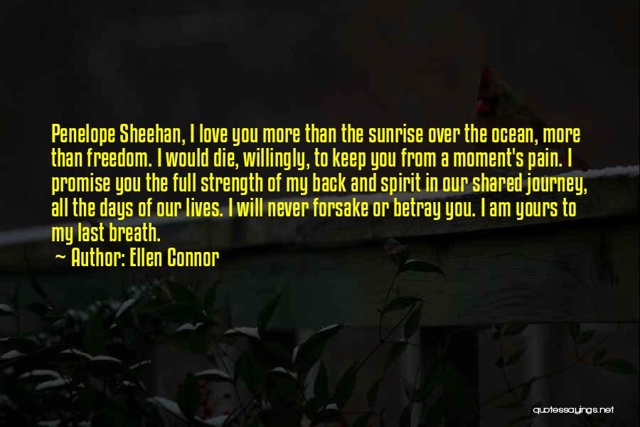 Sunrise Over The Ocean Quotes By Ellen Connor