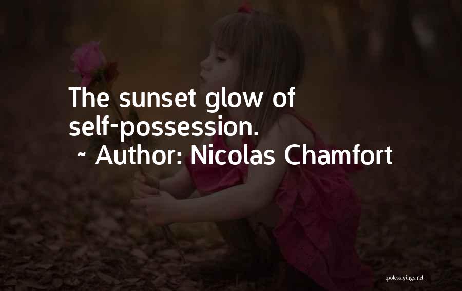 Sunset Glow Quotes By Nicolas Chamfort