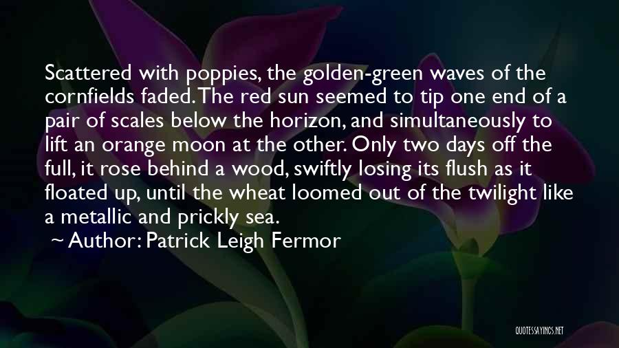 Sunset Horizon Quotes By Patrick Leigh Fermor
