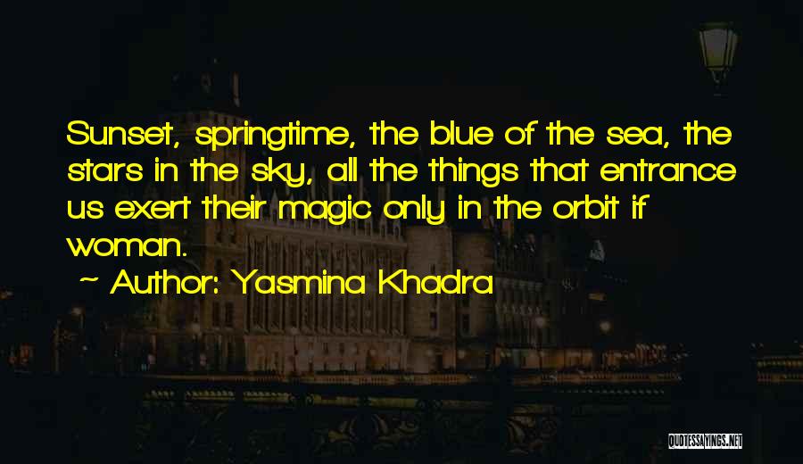 Sunset On The Sea Quotes By Yasmina Khadra