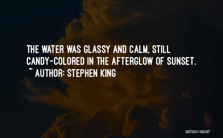 Sunset On The Water Quotes By Stephen King