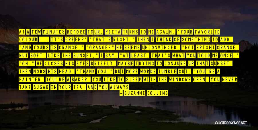Sunset Orange Quotes By Suzanne Collins Sunset Orange Quotes By Suzanne Collins