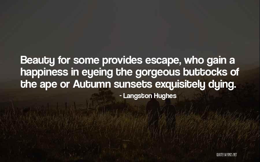 Sunsets Quotes By Langston Hughes