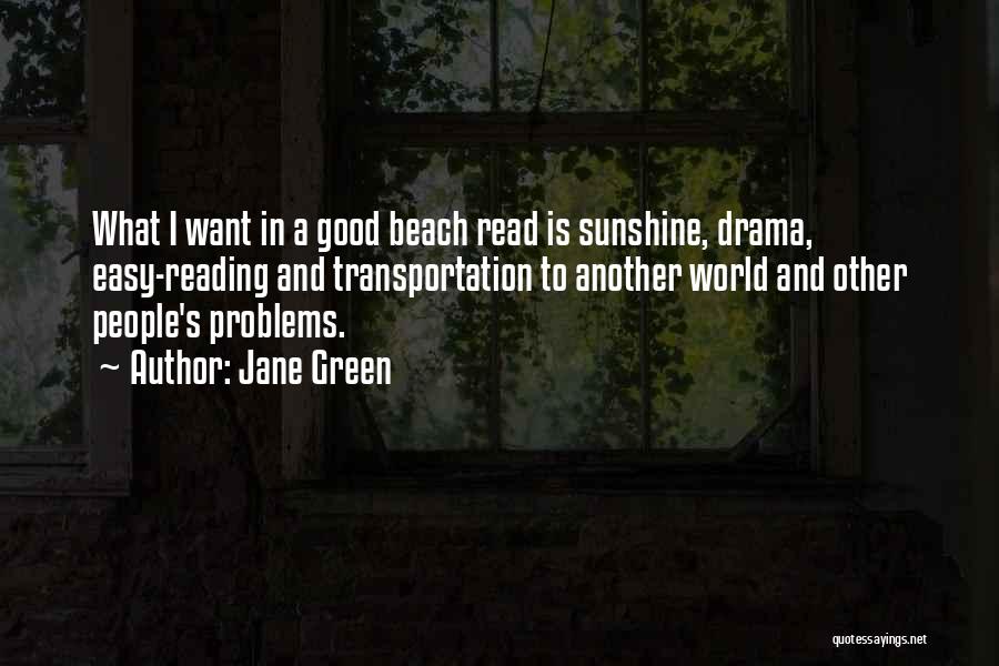 Sunshine And Beach Quotes By Jane Green