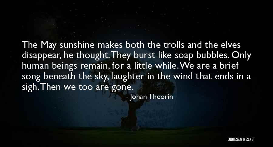 Sunshine And Laughter Quotes By Johan Theorin