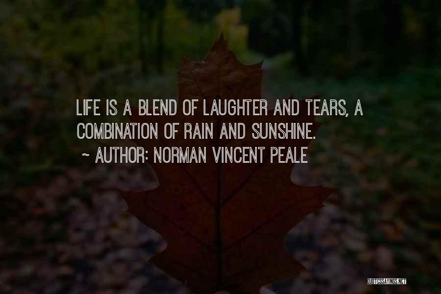 Sunshine And Laughter Quotes By Norman Vincent Peale