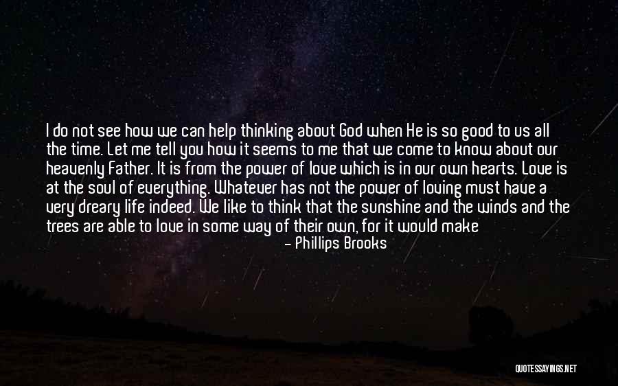 Sunshine And Life Quotes By Phillips Brooks