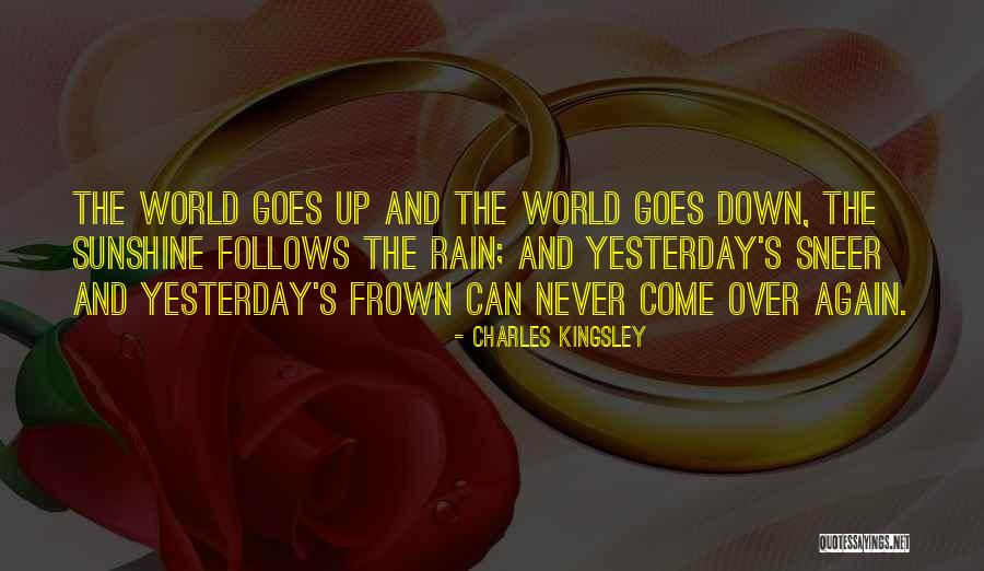 Sunshine And Rain Quotes By Charles Kingsley Sunshine And Rain Quotes By Charles Kingsley