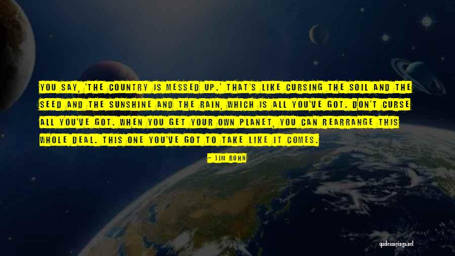 Sunshine And Rain Quotes By Jim Rohn Sunshine And Rain Quotes By Jim Rohn