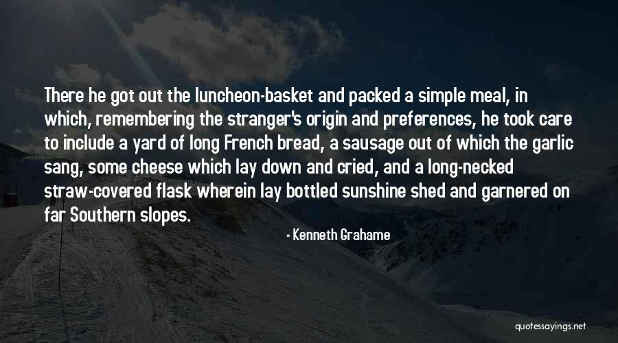 Sunshine Basket Quotes By Kenneth Grahame Sunshine Basket Quotes By Kenneth Grahame