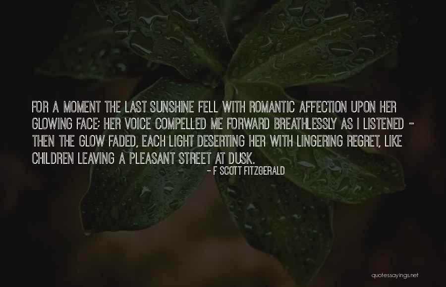 Sunshine In Your Face Quotes By F Scott Fitzgerald