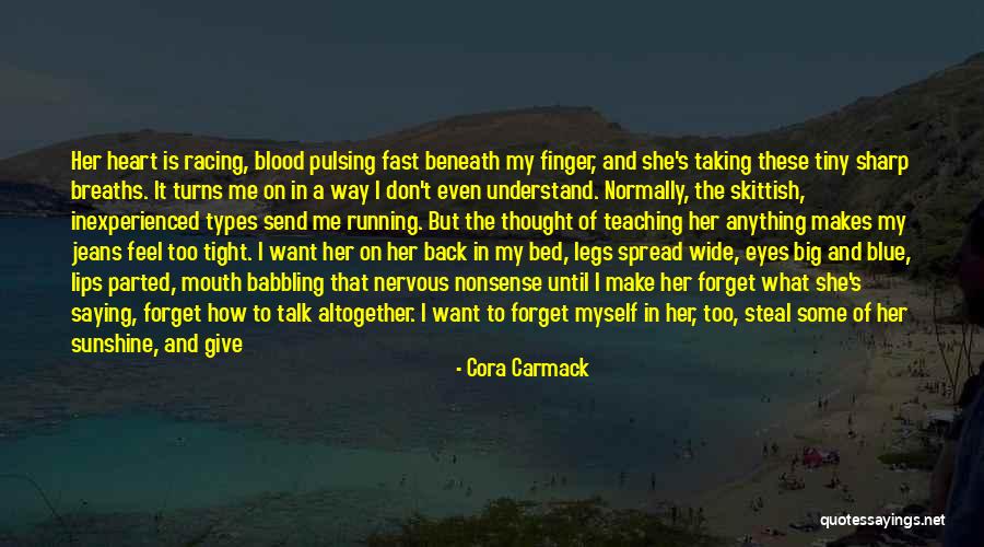 Sunshine Little Girl Quotes By Cora Carmack Sunshine Little Girl Quotes By Cora Carmack