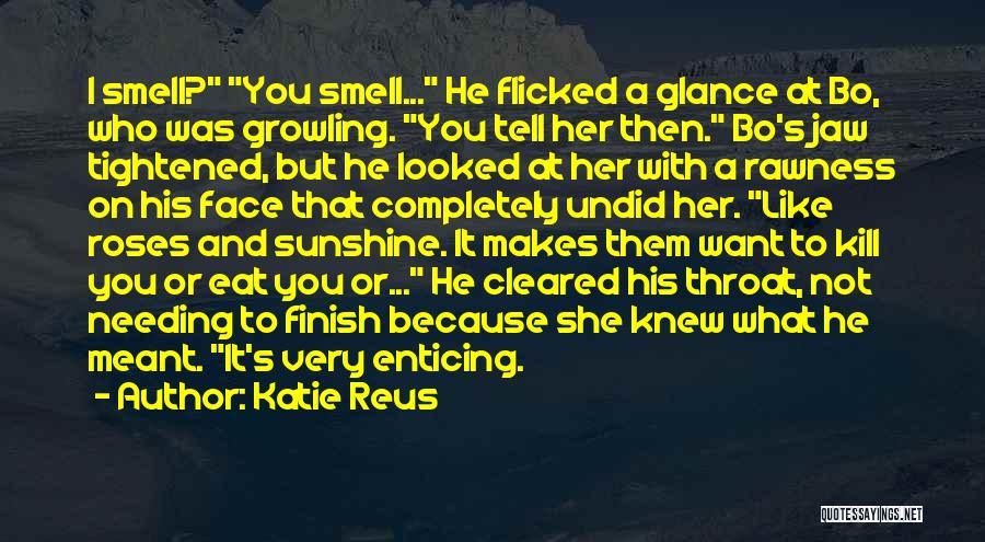 Sunshine On My Face Quotes By Katie Reus