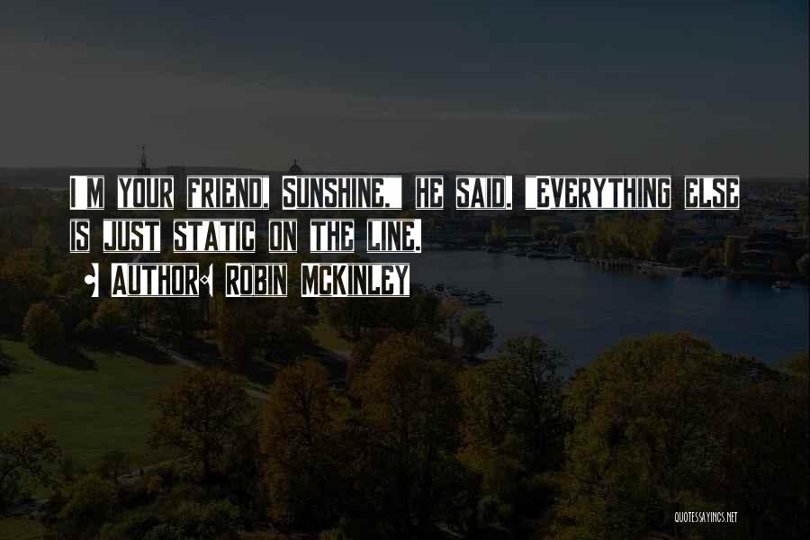 Sunshine Robin Mckinley Quotes By Robin McKinley