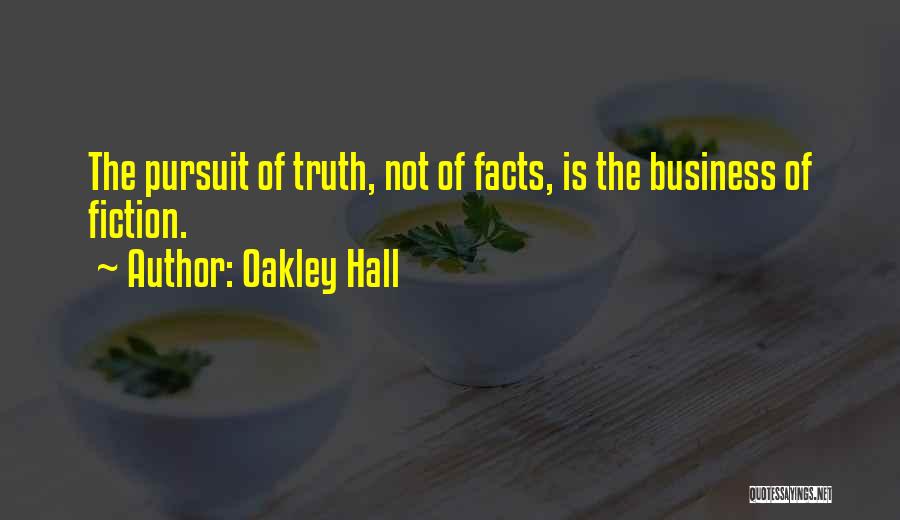 Supa Cent Quotes By Oakley Hall