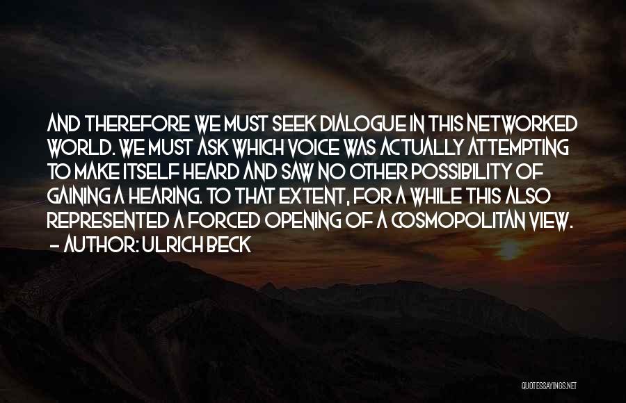 Supalak Air Quotes By Ulrich Beck