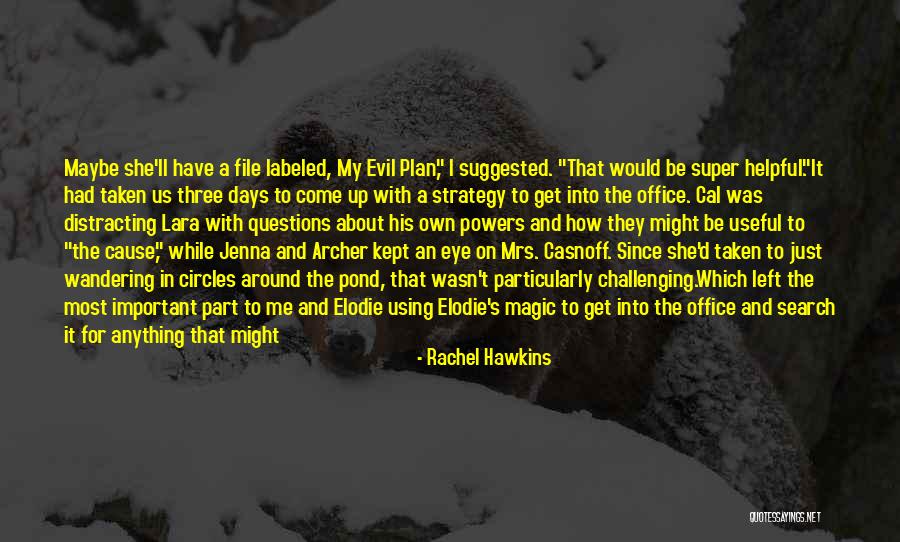 Super Best Quotes By Rachel Hawkins