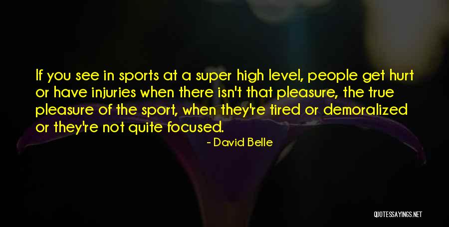 Super High Me Quotes By David Belle