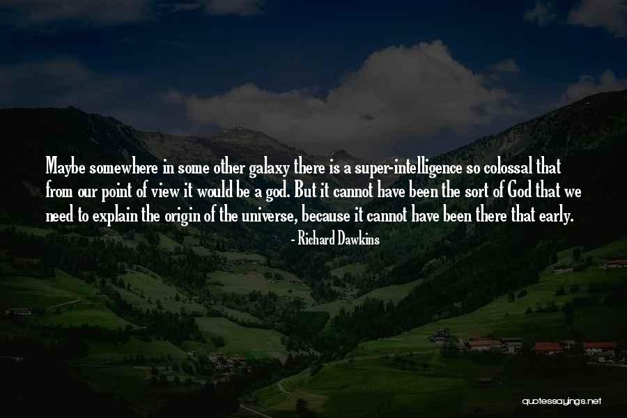 Super Intelligence Quotes By Richard Dawkins