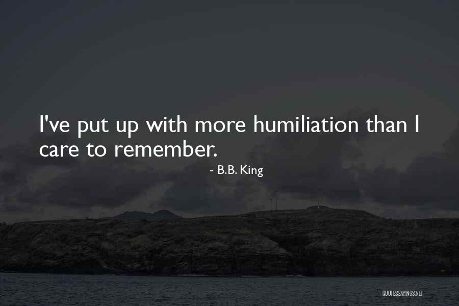 Superadded Infection Quotes By B.B. King Superadded Infection Quotes By B.B. King