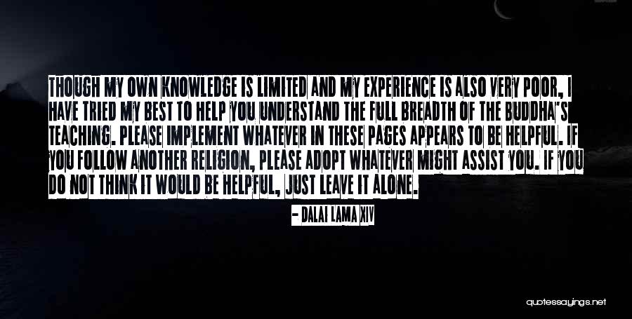 Superconscious Telepathy Quotes By Dalai Lama XIV Superconscious Telepathy Quotes By Dalai Lama XIV