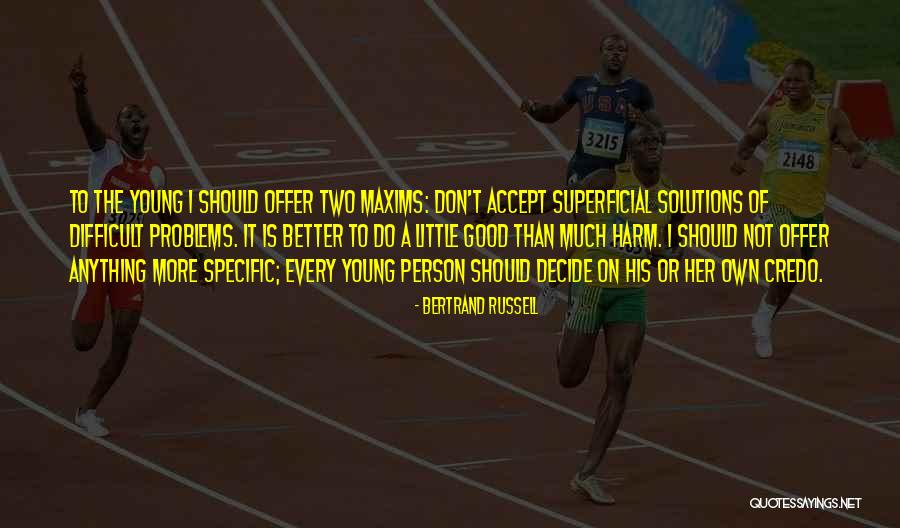 Superficial Person Quotes By Bertrand Russell Superficial Person Quotes By Bertrand Russell