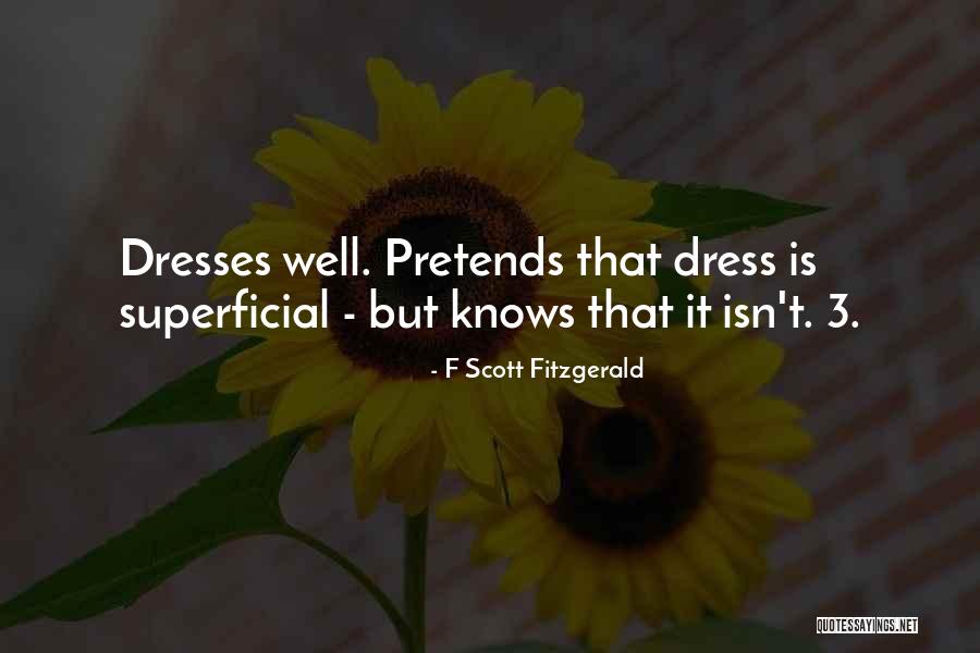 Superficial Quotes By F Scott Fitzgerald